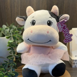 Peluche vaca tutu — Carol Barrera Tienda Equina