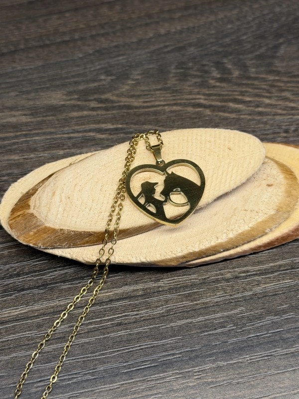 Collar conexion acero — Carol Barrera Tienda Equina