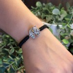 Pulsera tejida caballo sencillo