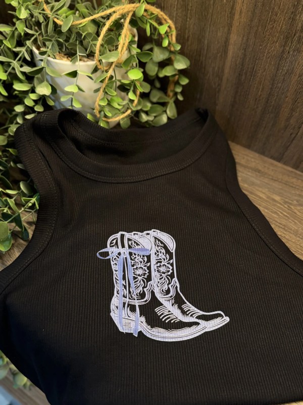 Tank Top Ref.TT botas — Carol Barrera Tienda Equina